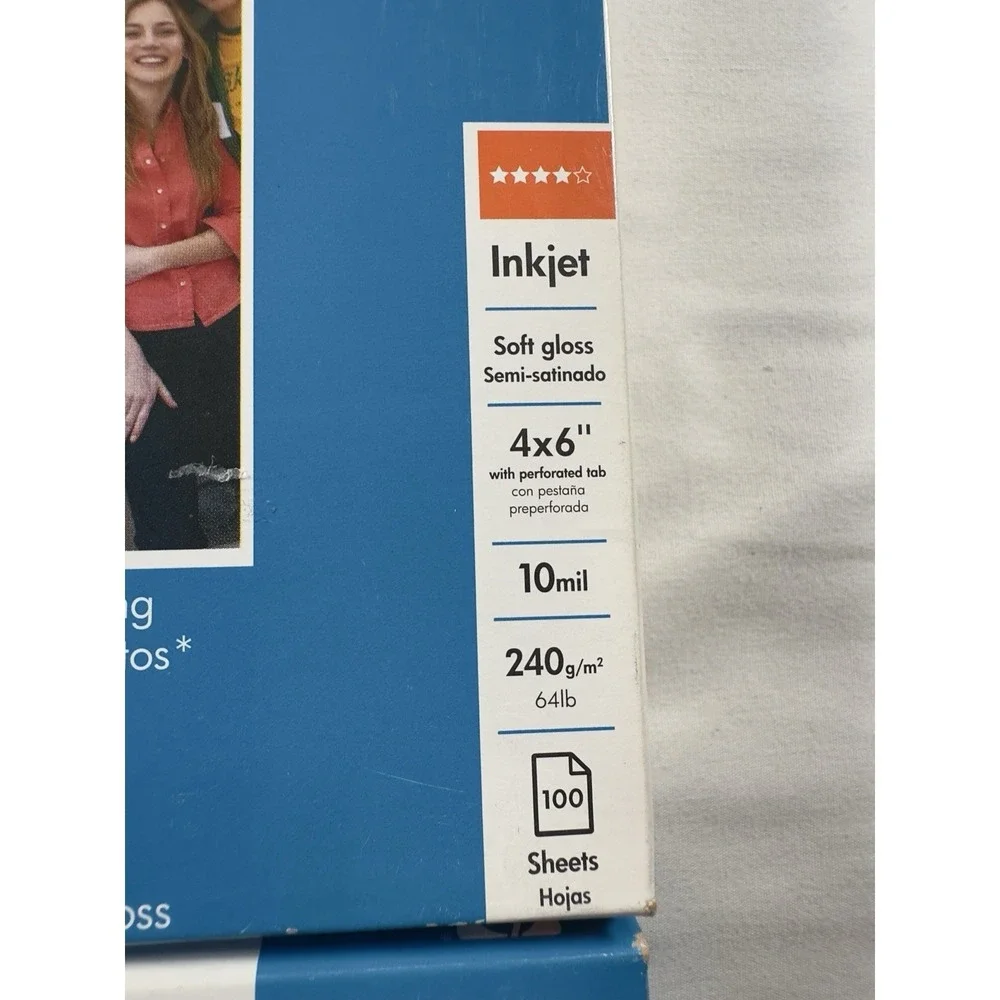 HP Premium Photo Paper 4x6 Lot of 4 Soft Gloss 100 Sheets 1 Glossy 60 Sheets